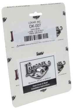 Dash Bezel Lokar 7/1 6-20 Male Brushed