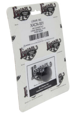 Air Cleaner Nut Lokar Original- 1/4-20 Black